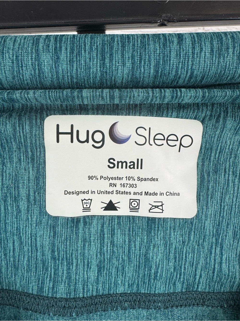 Hug Sleep Sleep Pod Light Weight Anxiety Relief Turquoise Size Small - Picture 2 of 5